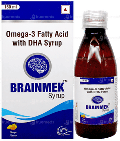 Brainmek Mango Flavour Syrup 150Ml