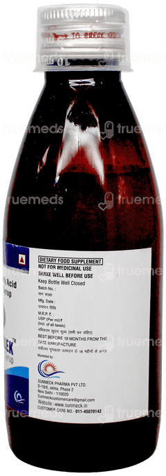 Brainmek Mango Flavour Syrup 150Ml