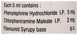 Oncet Af Orange Flavour Syrup 60Ml