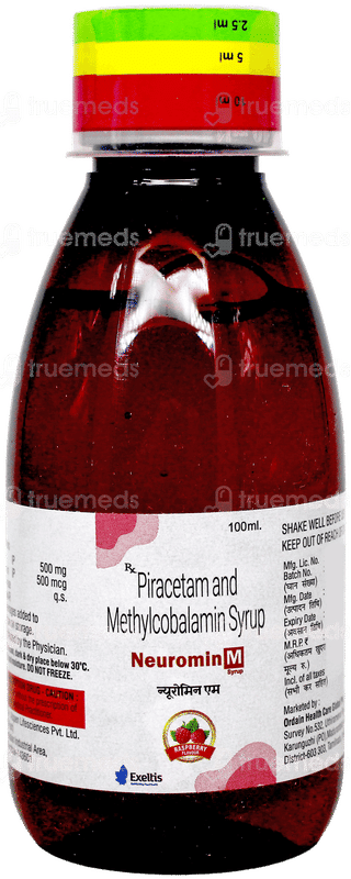 Neuromin M Raspberry Flavour Syrup 100Ml
