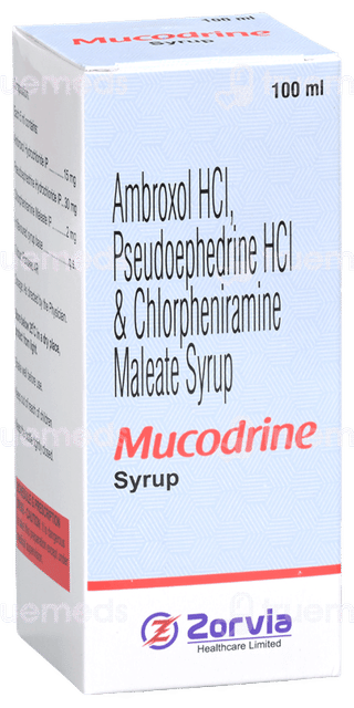 Mucodrine Syrup 100Ml