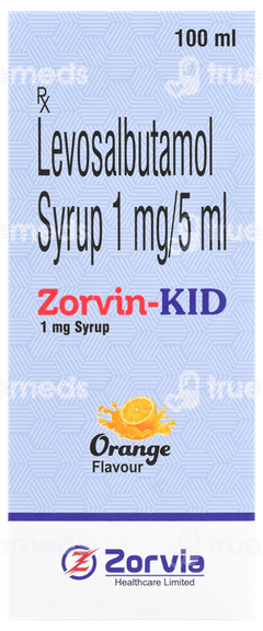 Zorvin Kid Orange Flavour Syrup 100Ml