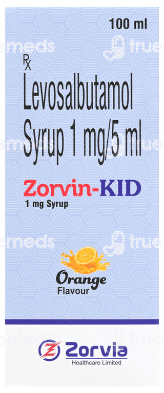 Zorvin Kid Orange Flavour Syrup 100Ml