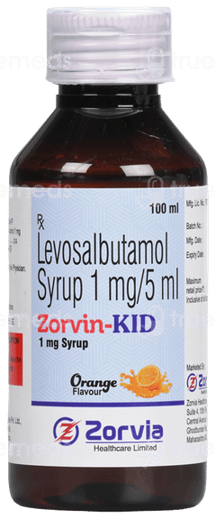 Zorvin Kid Orange Flavour Syrup 100Ml