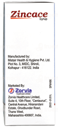 Zincace Syrup 100Ml