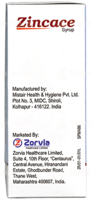 Zincace Syrup 100Ml