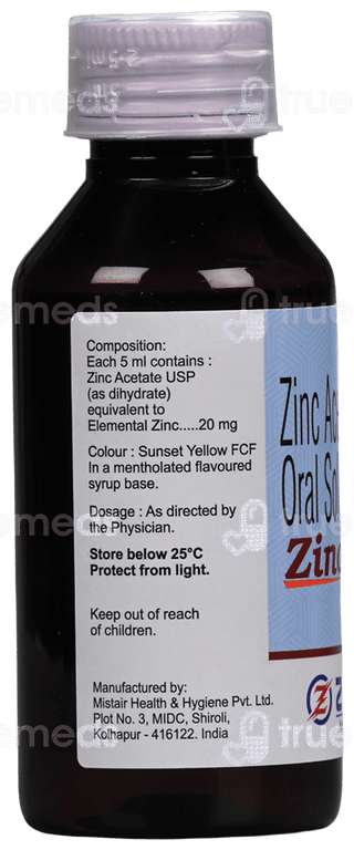 Zincace Syrup 100Ml