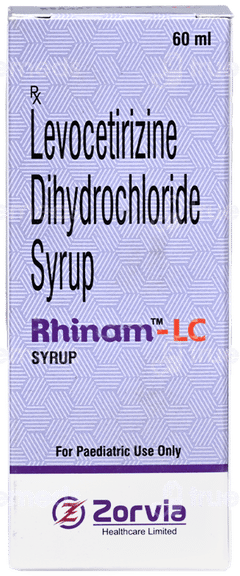 Rhinam Lc Syrup 60Ml