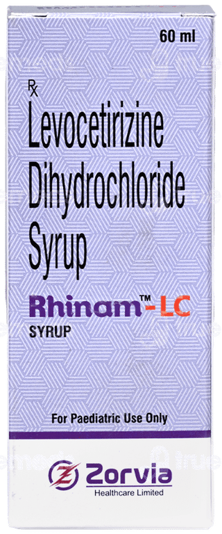 Rhinam Lc Syrup 60Ml