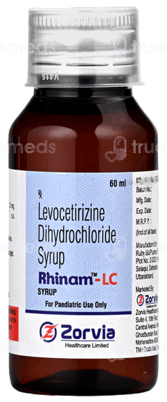 Rhinam Lc Syrup 60Ml