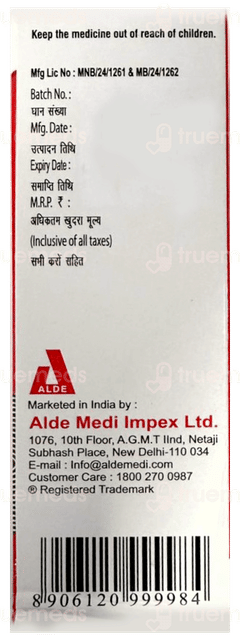 Aldevit Guava Flavour Syrup 100ml