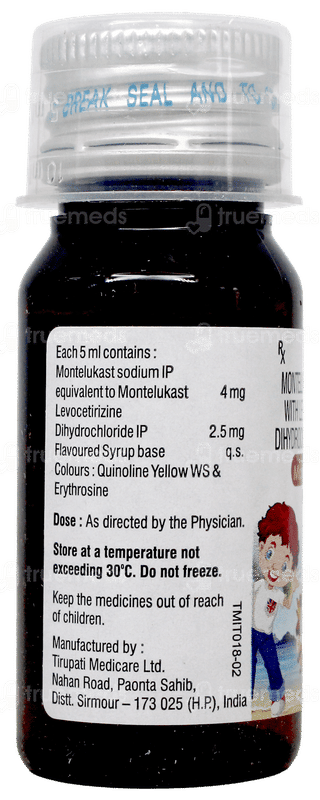 Montas L Mix Fruit Flavour Syrup 30Ml