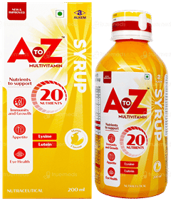 A To Z New & Improved Mango Flavour Syrup 200Ml