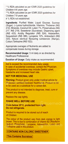 A To Z New & Improved Mango Flavour Syrup 200Ml