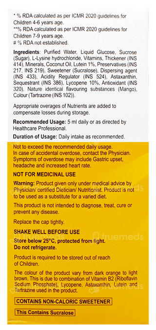 A To Z New & Improved Mango Flavour Syrup 200Ml