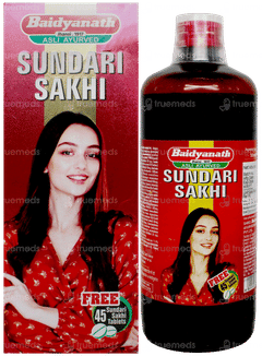 Baidyanath Sundari Sakhi Syrup 450Ml With 45 Tablet Free Baidyanath Sundari Sakhi Syrup 450Ml With 45 Tablet Free