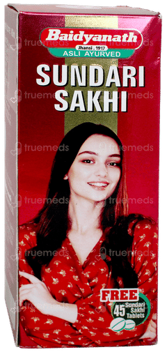 Baidyanath Sundari Sakhi Syrup 450Ml With 45 Tablet Free