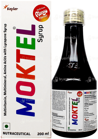 Moktel Mango Flavour Syrup 200Ml