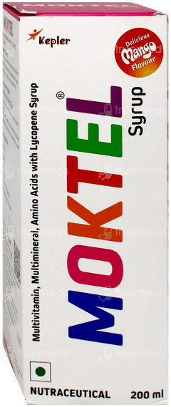 Moktel Mango Flavour Syrup 200Ml