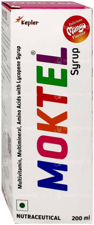 Moktel Mango Flavour Syrup 200Ml