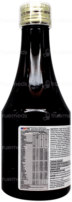Moktel Mango Flavour Syrup 200Ml