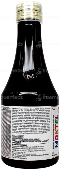 Moktel Mango Flavour Syrup 200Ml