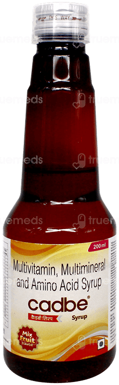Cadbe Mix Fruit Flavor Syrup 200Ml