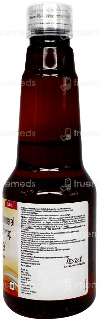 Cadbe Mix Fruit Flavor Syrup 200Ml