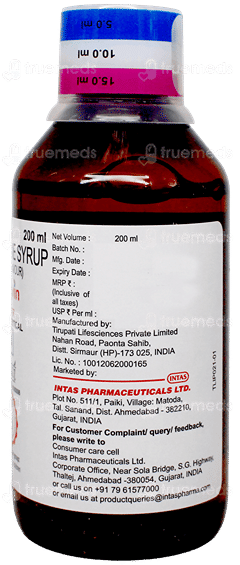 Cogvin Mango Flavour No Added Sugar Syrup 200Ml