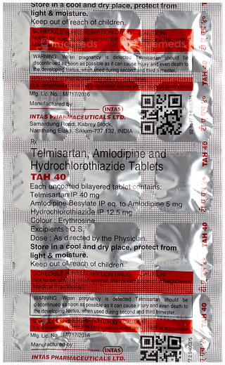 Tah 40 Tablet 15