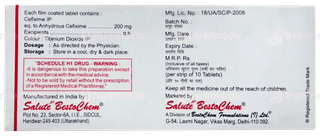 Ab Cef 200 MG Tablet 10