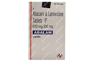 Abalam 600/300 MG Tablet 30