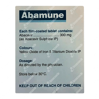 Abamune 300 MG Tablet 30