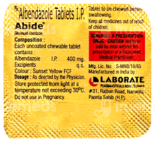 Abide Chewable Tablet 1