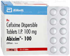 Abixim 100 MG Tablet Dt 10