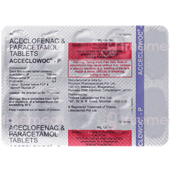 Acceclowoc P Tablet 10