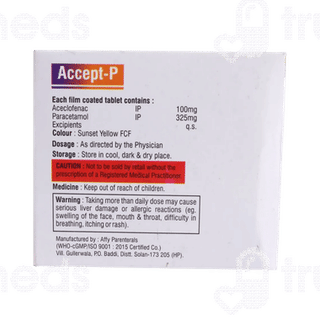 Accept P Tablet 10