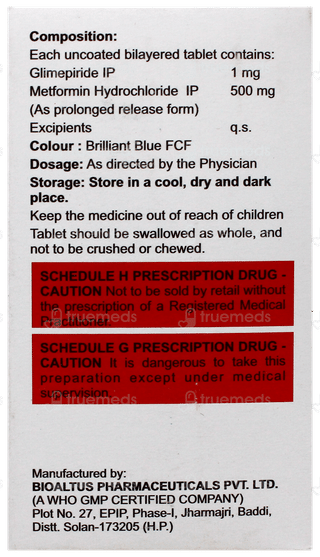 Accuglim M 1 Tablet 10