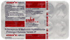 Accuglim M 1 Tablet 10 Accuglim M 1 Tablet 10