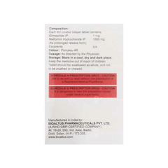 Accuglim M 1 Forte Tablet 10