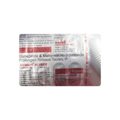 Accuglim M 1 Forte Tablet 10
