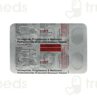 Accuglim Mp 1/500/15 MG Tablet 10