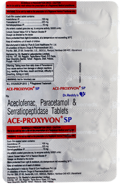 Ace Proxyvon Sp Tablet 10