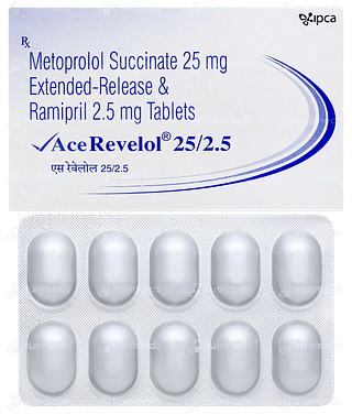 Ace Revelol 25/2.5 Tablet 10