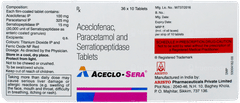 Aceclo Sera Tablet 10 Aceclo Sera Tablet 10