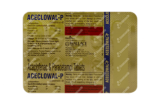 Aceclowal P 100/325 MG Tablet 10