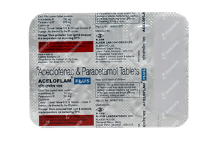 Aceloflam Plus 100/325 MG Tablet 10