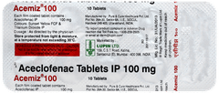 Acemiz 100 Tablet 10