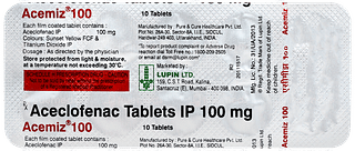 Acemiz 100 Tablet 10