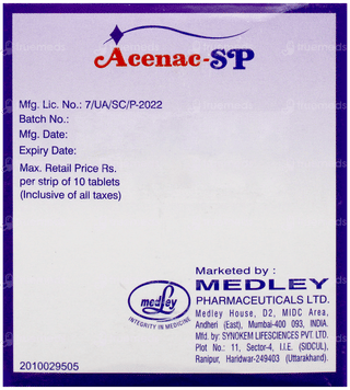 Acenac Sp Tablet 10